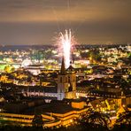 Abschlußfeuerwerk Weinlesefest