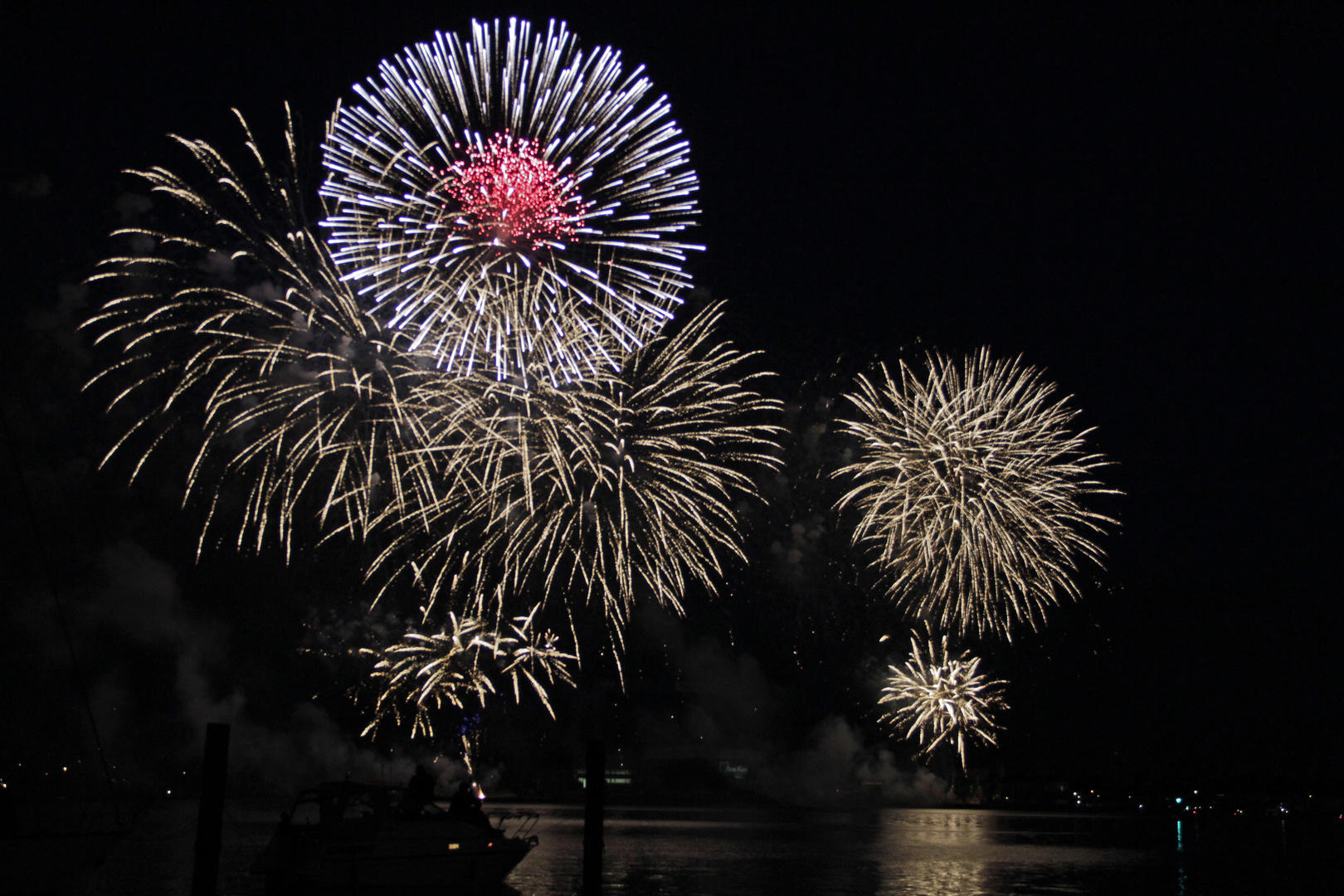 Abschlussfeuerwerk/Kieler Woche 2014