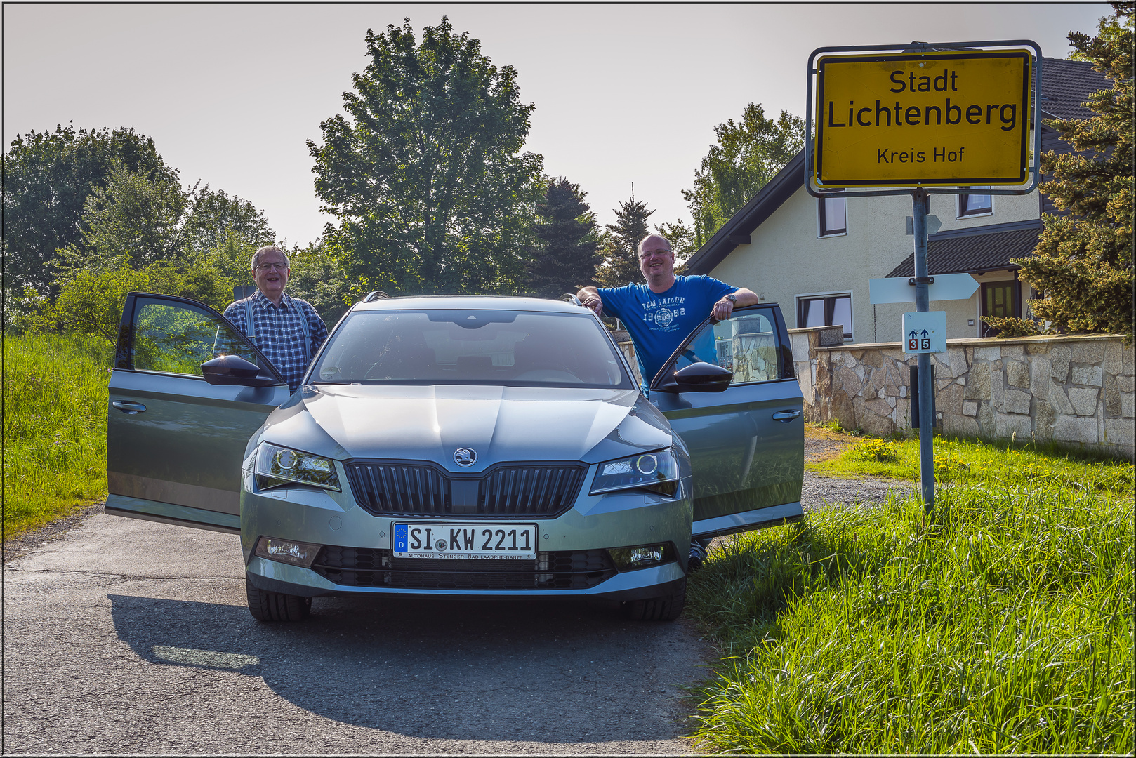 Abschlussfoto zur "Back to the Roots-Tour 2018"...