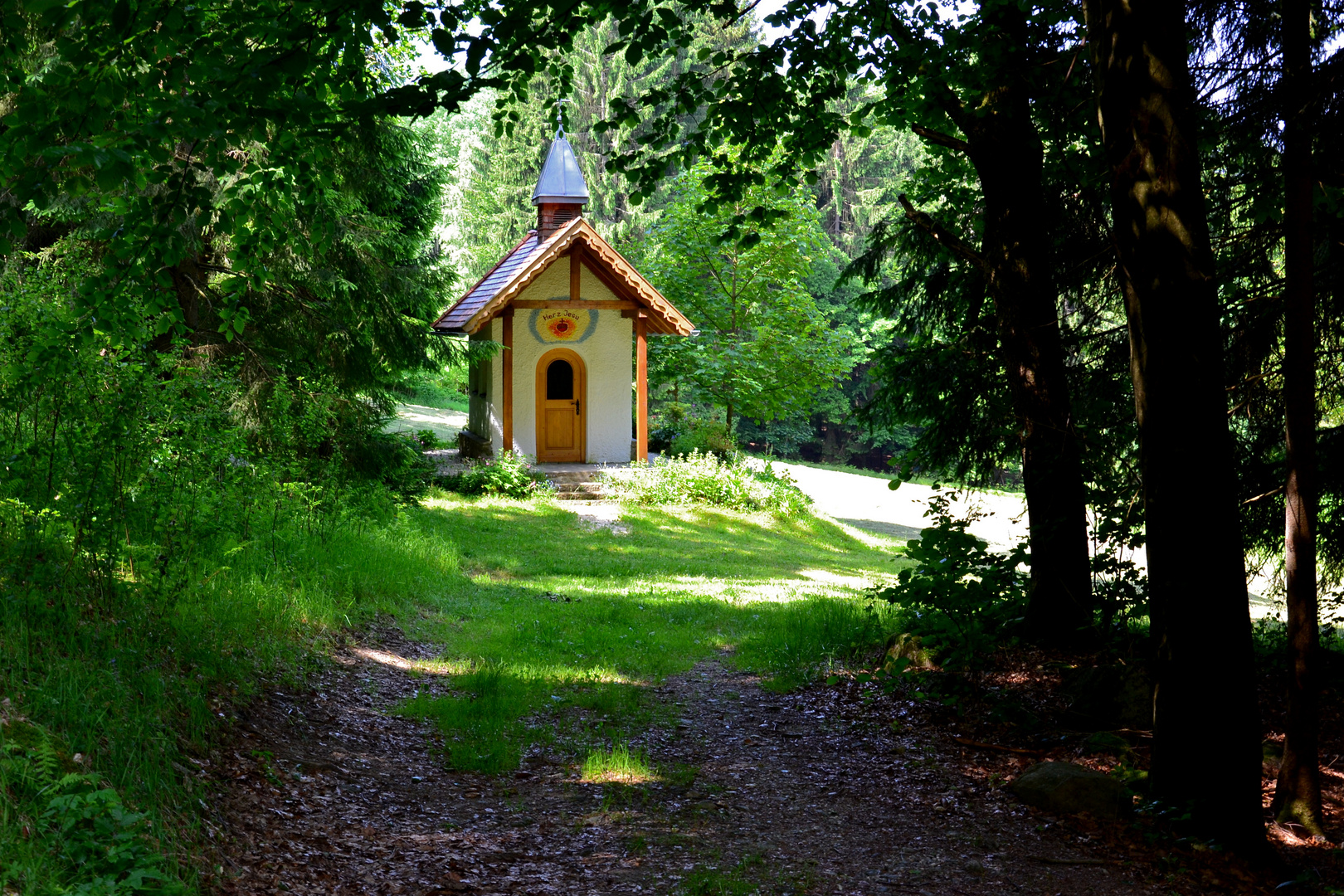 Abseits des Weges in Untersteinhaus…