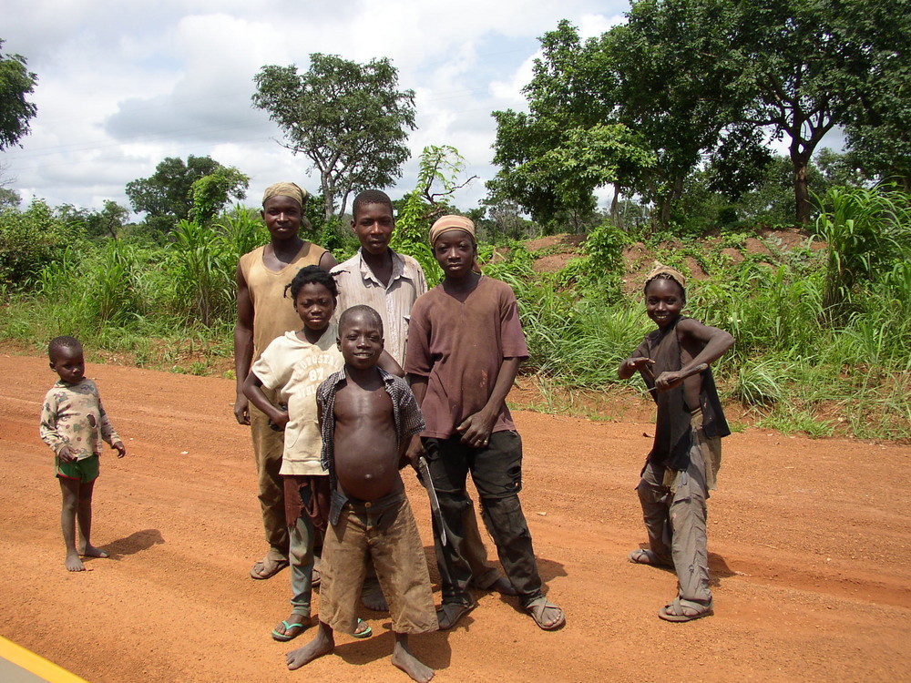 abseits vom Weg in Ghana