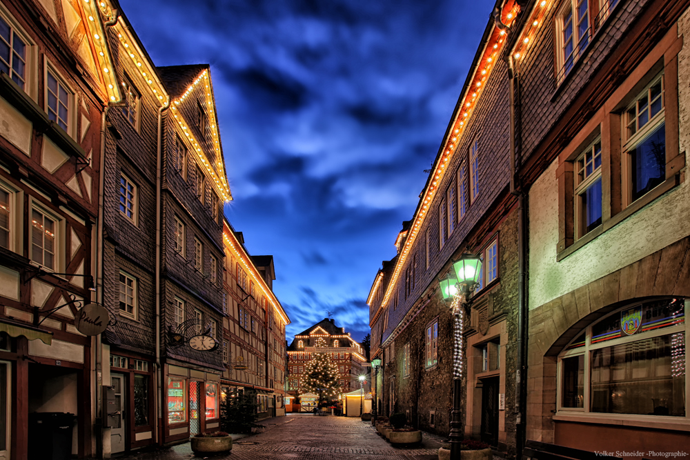 abseits vom Weihnachtsmarkt