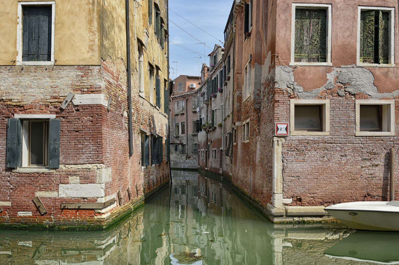 Abseitz gelegen in Venedig