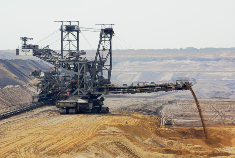 Absetzer Foto & Bild industrie und technik, bergbau, tagebau Bilder