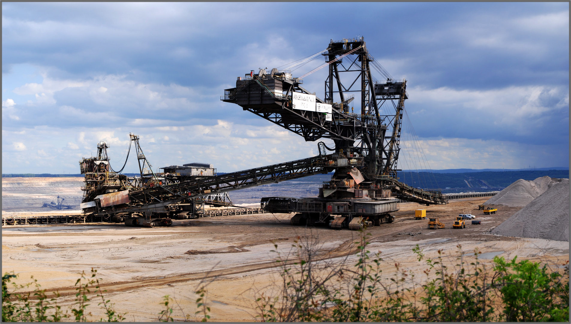 Absetzer im Tagebau Hambach