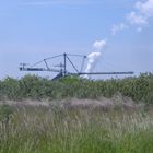 Absetzter der Vorschnittbandanlage (keine Kohlebagger) im ehem. Tagebau Störmthal bei Leipzig