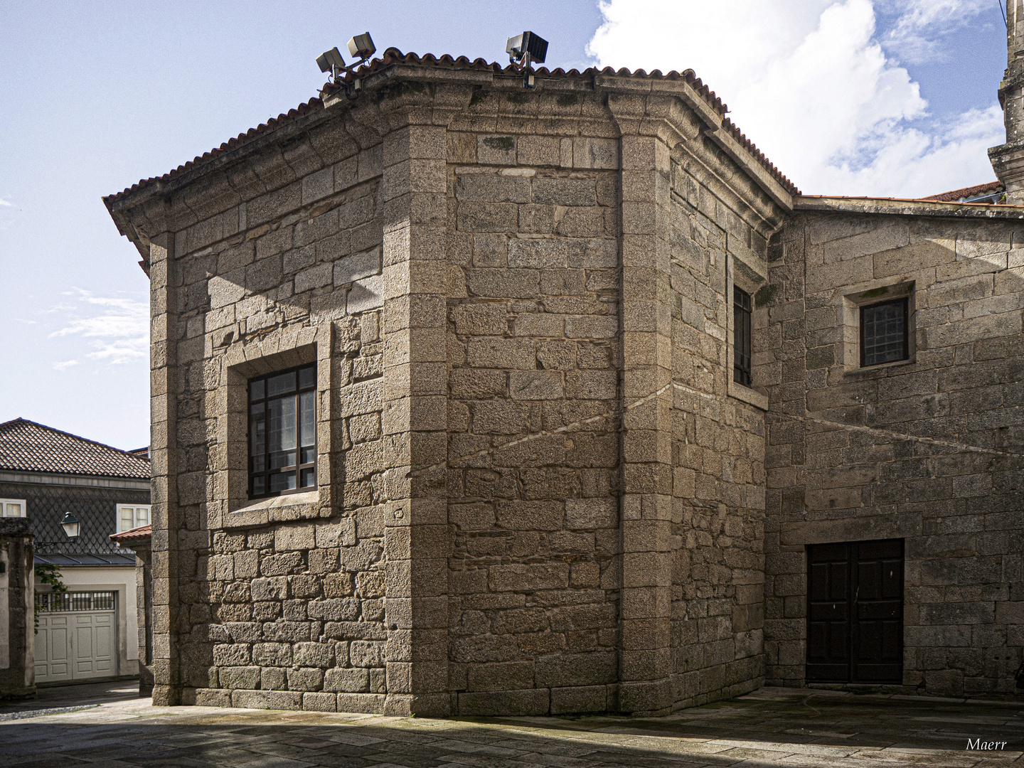 Abside pentagonal de La Iglesia de San Miguel