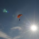 Absprung beim Seifenkistenrennen in Bad Bentheim