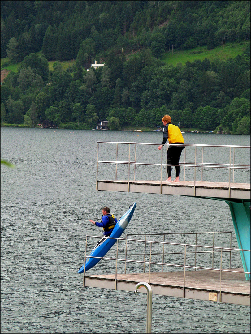 Absprung geschaftt