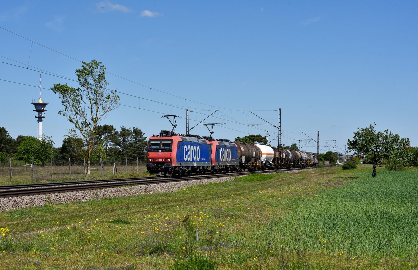 Abstecher an die Rheintalbahn