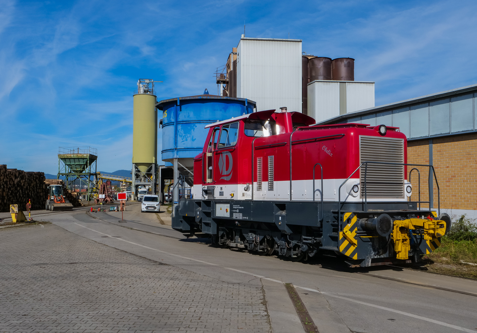 Abstecher zur Hafenbahn