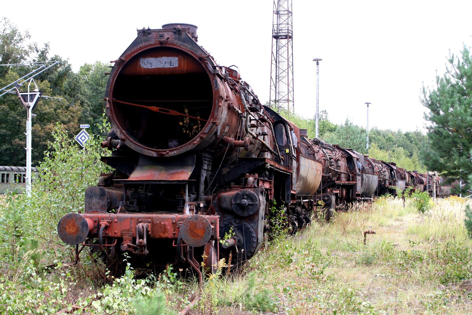 Abstellgleis Foto & Bild | dampf-, diesel- und e-loks, eisenbahn