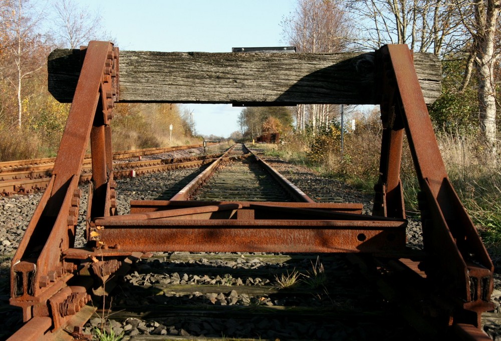 Abstellgleis am Ende des Nirgendwo