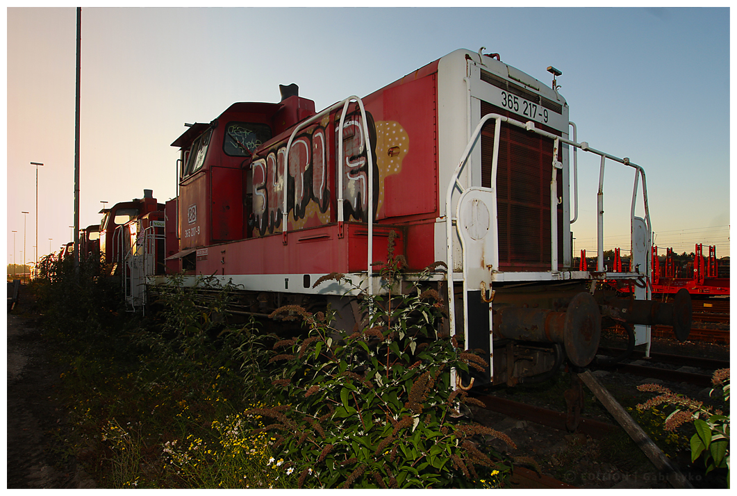 Abstellgleis....Rangierbahnhof Osterfeld