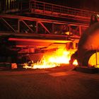 Abstich Hochofen 8 Thyssen Krupp Steel Duisburg