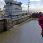 Abstieg in der Schleuse....und Bestandsaufnahme