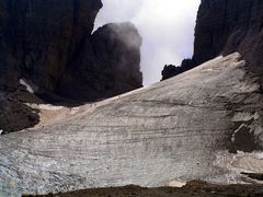 Abstieg über den Gletscher