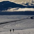 Abstieg vom Aktivbreen