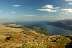 Abstieg vom Ben Lomond...a long way down