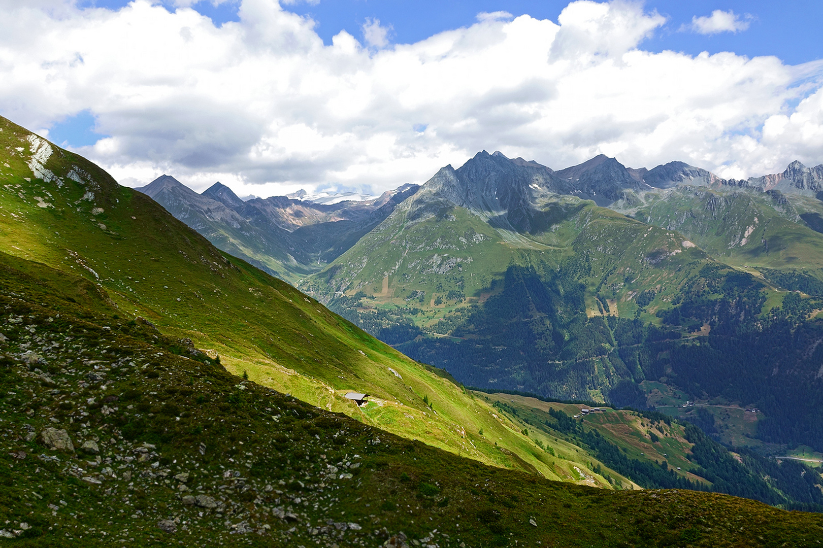 Abstieg vom Berger Kogl