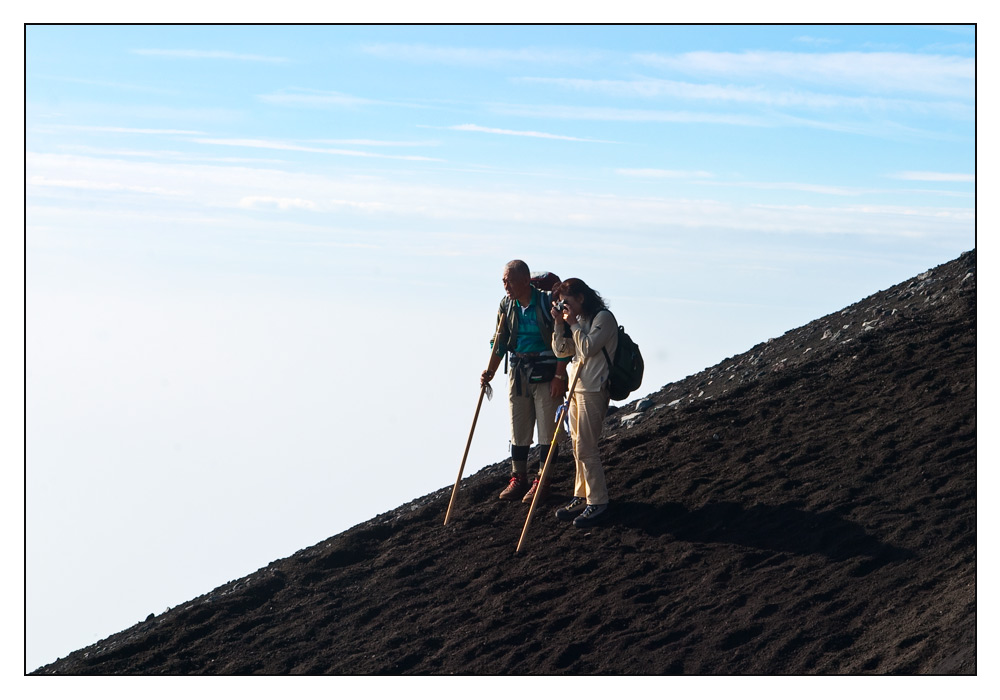 Abstieg vom Fuji San