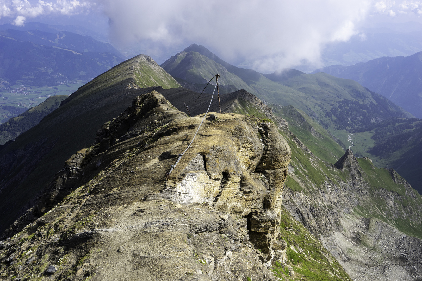 Abstieg vom Kempsenkopf