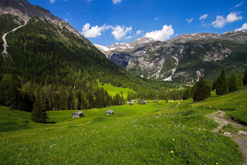 Abstieg vom Obernbergersee 