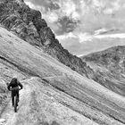 Abstieg vom Weissfluhjoch 