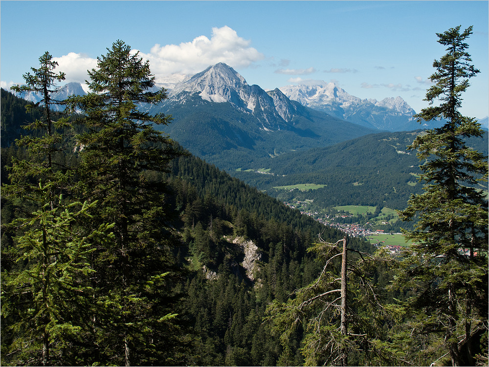 Abstieg von der Hochlandhütte