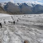 Abstieg von der Wildspitze über den Rofenkarferner