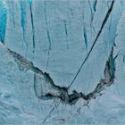 abstract  art on glacier-ice.