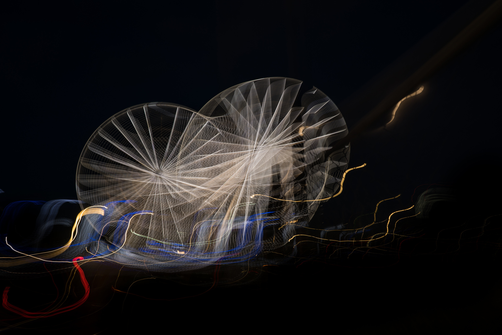 Abstract Ferris Wheel