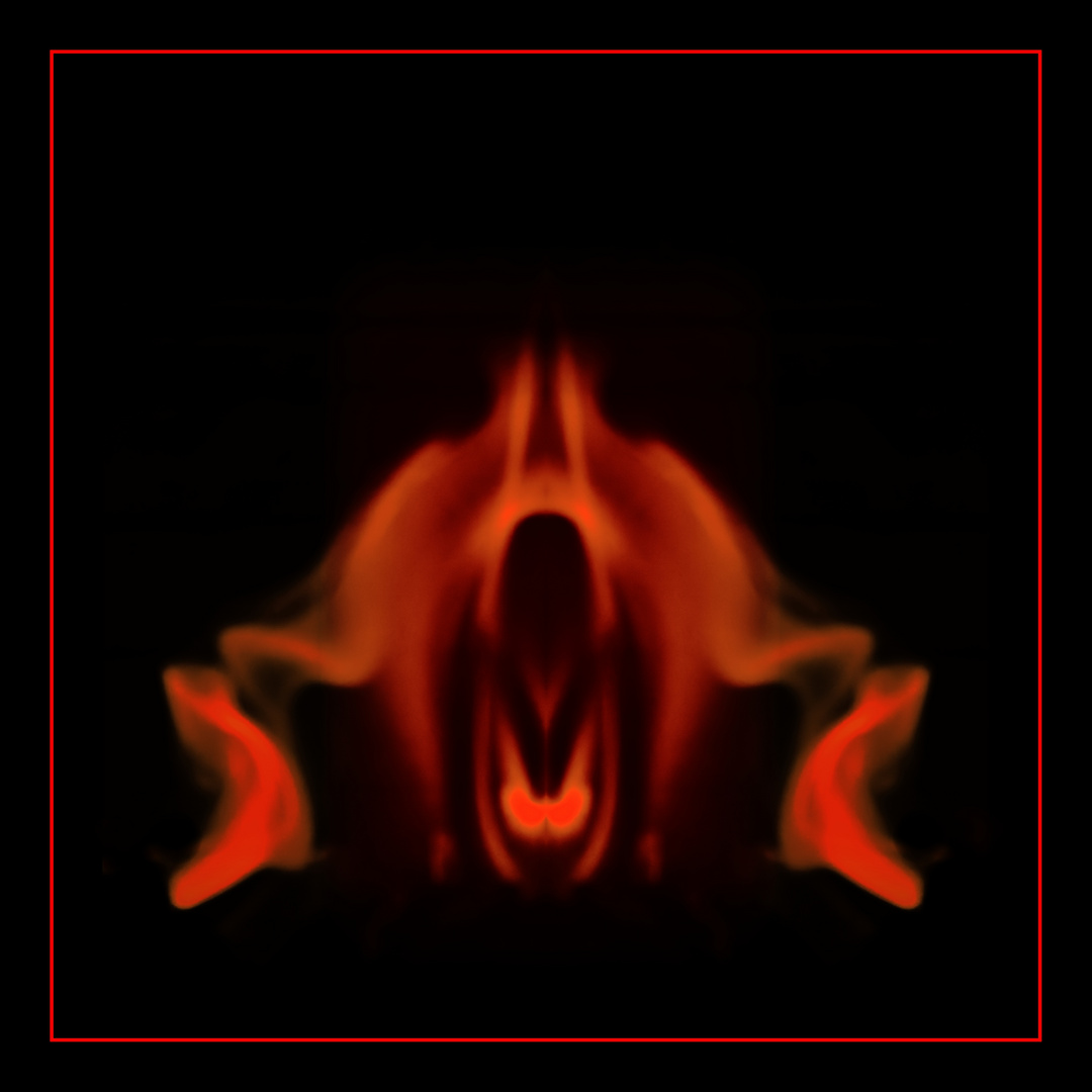 Abstrakt 4 - Flames - Brathähnchen