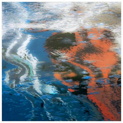 Abstrakte Wassermalerei