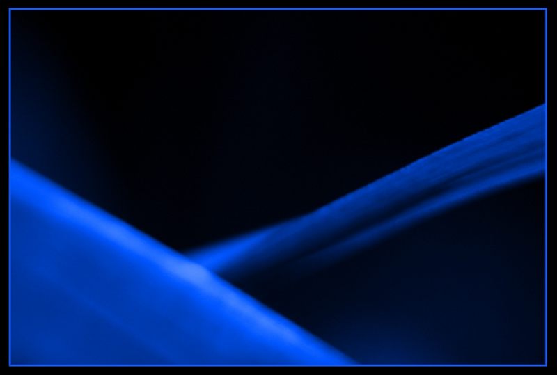 Abstraktes Blau