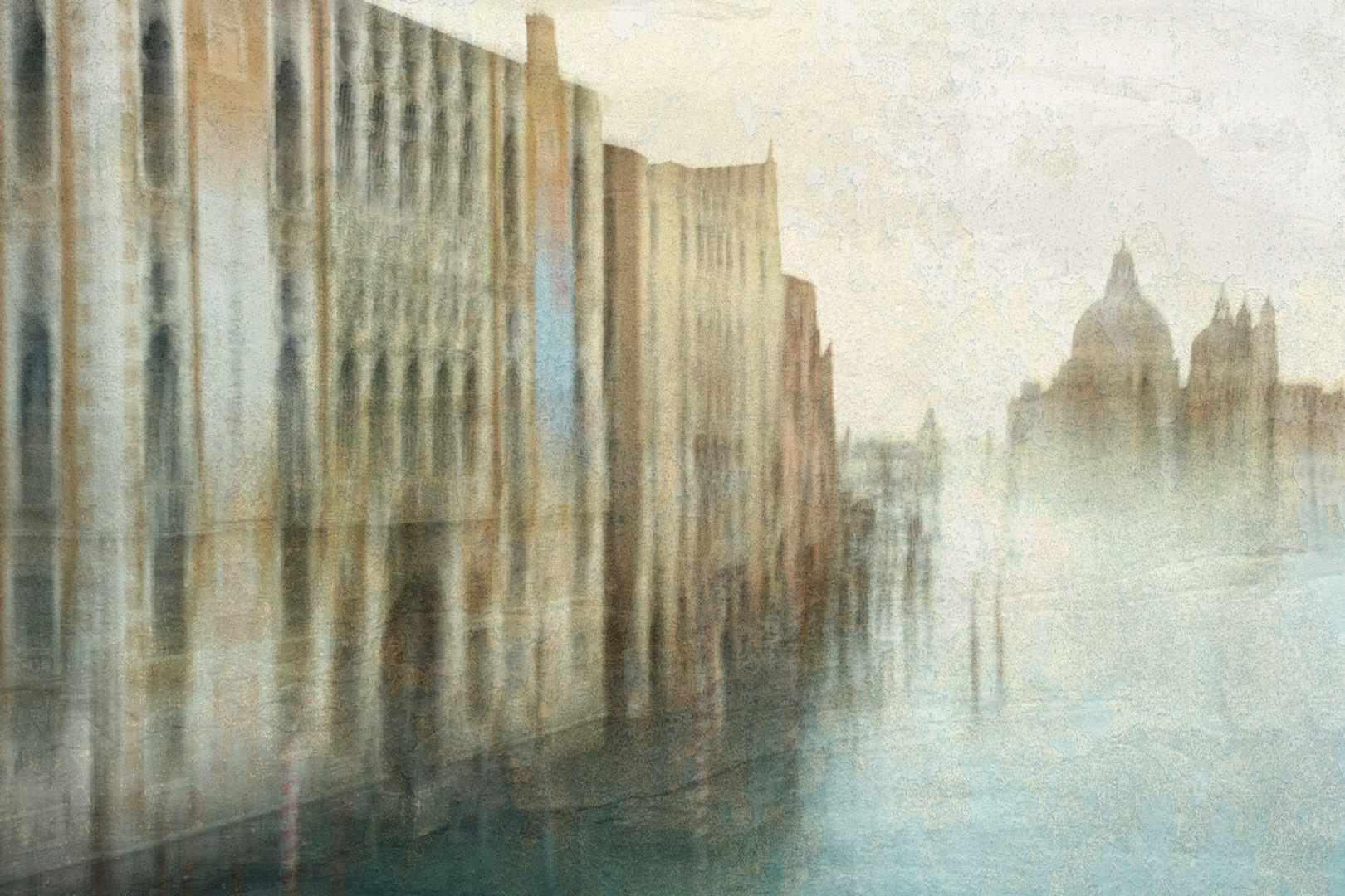 Abstraktes Venedig # 1_Hommage an W.Turner