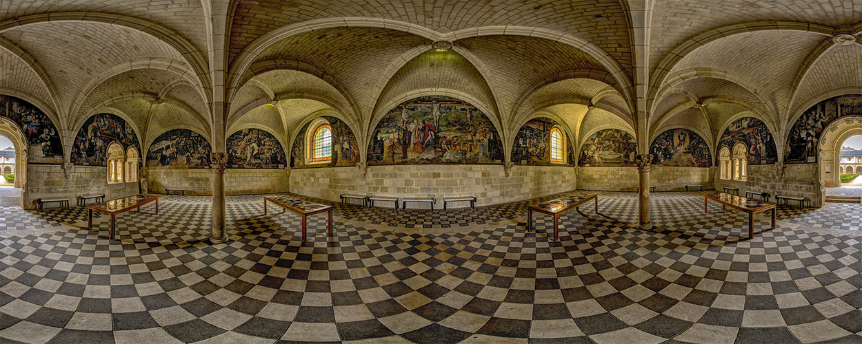 Abtei Fontevraud Kapitelsaal