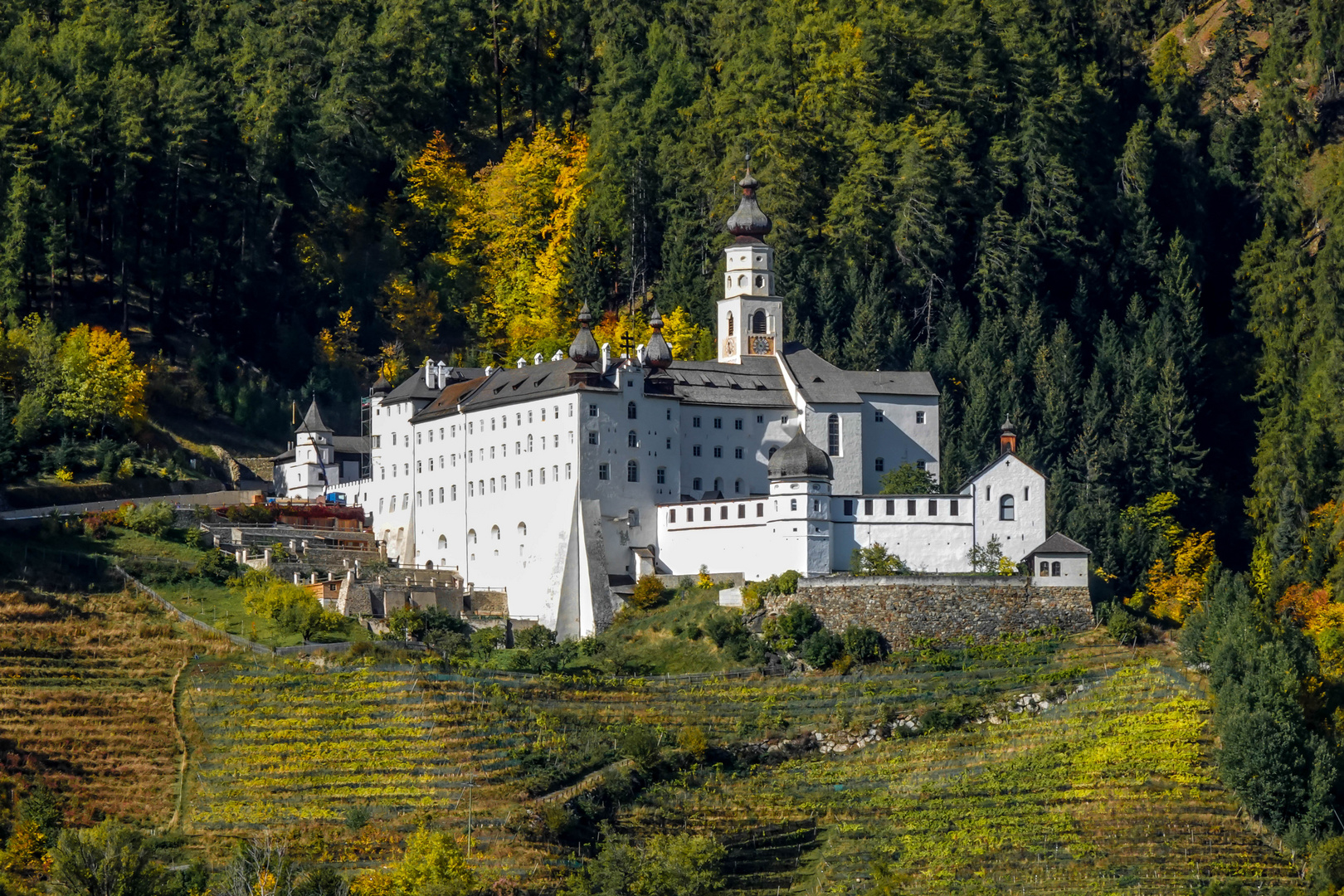 Abtei Marienberg Burgeis Vinschgau / Südtirol