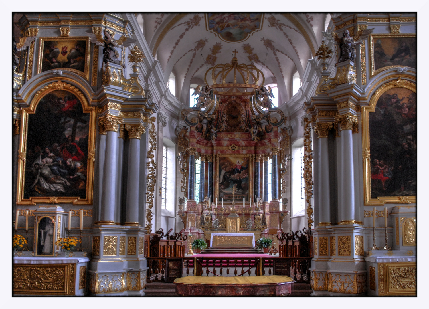 " Abtei und Pfarrkirche Ebersmünster "