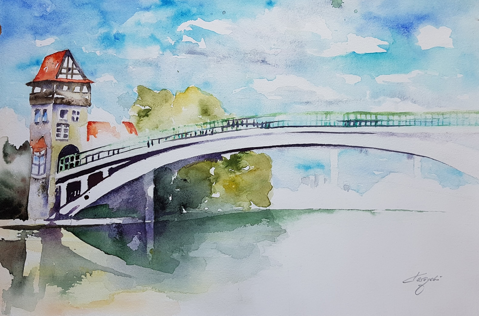 Abteibrücke - Insel der Jugend Berlin