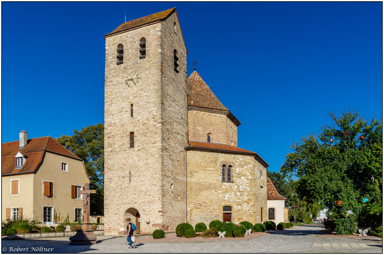 Abteikirche in Ottmarsheim 02