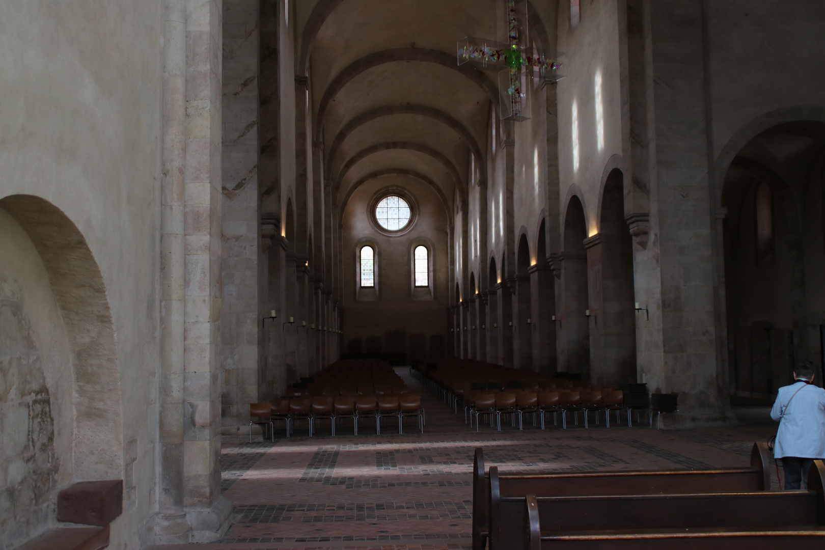 Abteikirche Kloster Eberbach, Blick ins Kirchenschiff