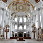 Abteikirche Neresheim Blick zur Orgel