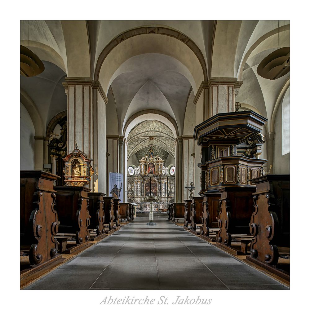 Abteikirche St. Jakobus der Ältere " Gott zu Gefallen..."