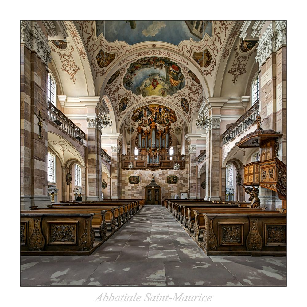 Abteikirche St. Mauritius " Gott zu Gefallen..."