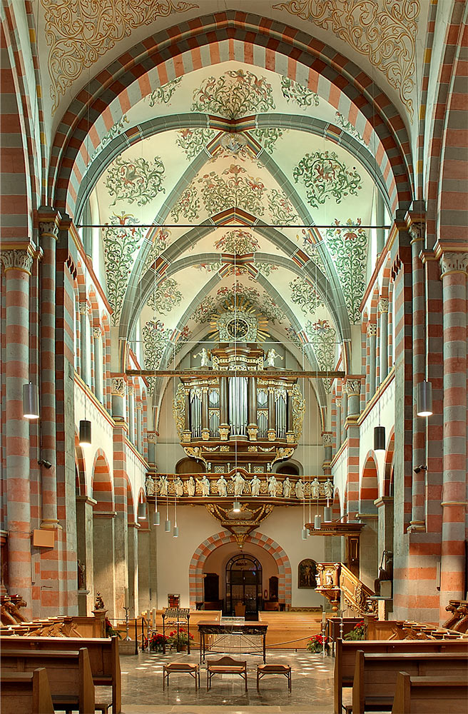 Abteikirche St Nikolaus, Brauweiler (bei Köln) - Innenansicht