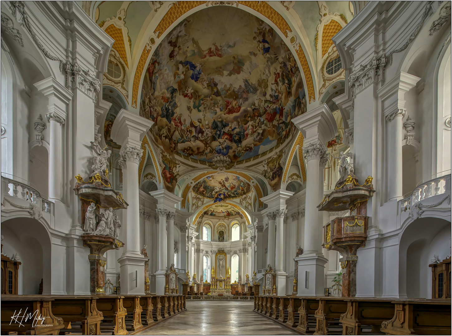 Abteikirche  St. Ulrich und Afra - Neresheim " Gott zu Gefallen... "