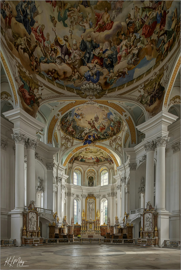 Abteikirche  St. Ulrich und Afra - Neresheim " Gott zu Gefallen... "