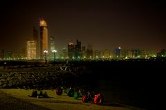 Abu Dhabi @night I