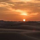 Abu Dhabi - Rub al Khali - Sonnenuntergang 2